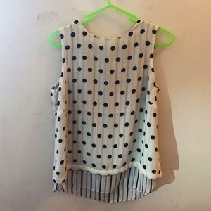 New polka dot blouse